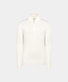 Off-White Merino Half Zip
