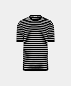 Black Short Sleeve Crewneck