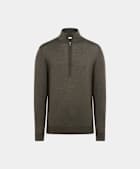 Green Half Zip