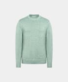 Rundhalspullover gr&uuml;n