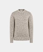 Mid Brown Moulin&eacute; Crewneck