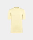 Yellow Short Sleeve Crewneck