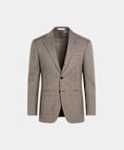 Taupe Tailored Fit Havana Suit