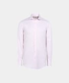 Chemise coupe ajustée en oxford royal rose