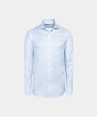 Light Blue Striped Oxford Shirt