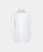 Chemise de smoking en twill coupe Tailored blanche