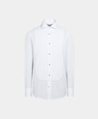 Smokinghemd weiss Piqu&eacute; Tailored Fit