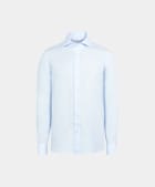 Chemise coupe tailored bleu clair