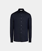 Camicia navy tailored fit