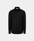 Chemise coupe Tailored noire