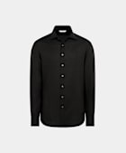 Black Linen Shirt