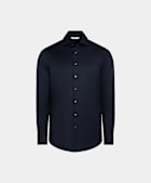 Navy Royal Oxford Extra Slim Fit Shirt