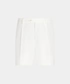 Off-White Straight Leg Shorts