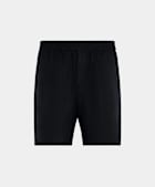 Navy Straight Leg Shorts