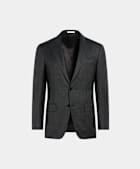 Dark Grey Tailored Fit Milano Suit