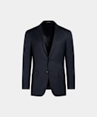 Navy Tailored Fit Milano Suit