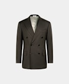 Dark Green Tailored Fit Milano Suit