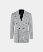 Milano Anzug navy Fischgr&auml;tmuster Tailored Fit