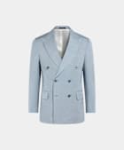 Mid Blue Tailored Fit Milano Suit