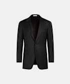 Traje Milano gris oscuro a rayas corte Tailored