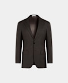 Dark Brown Perennial Tailored Fit Havana Suit