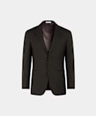 Dark Brown Perennial Tailored Fit Havana Suit