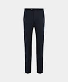 Navy Slim Leg Straight Chinos
