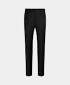 Pantaloni da smoking neri slim leg straight