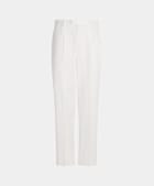 Pantalon Firenze Wide Leg Tapered blanc cassé