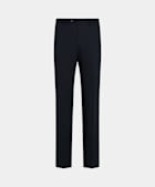 Navy Straight Leg Trousers