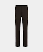 Dark Brown Straight Leg Pants