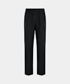 Black Wide Leg Straight Pants