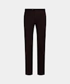 Dark Red Slim Leg Chinos