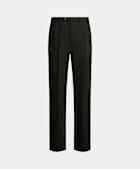 Dark Brown Wide Leg Trousers