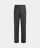 Dark Grey Wide Leg Trousers