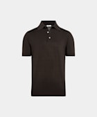 Dark Brown Polo Shirt 