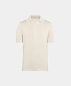Sand Polo Cardigan