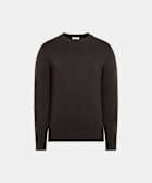 Dark Brown Crewneck