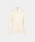Off-White Zip Cardigan