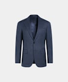Mid Blue Tailored Fit Havana Suit