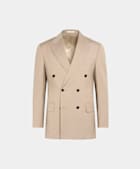 Milano 中棕色合体身型西装