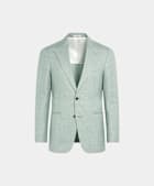 Light Green Tailored Fit Havana Suit