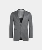 Mid Grey Herringbone Havana Suit
