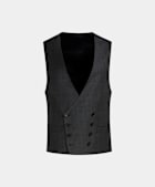 SUITSUPPLY Pure S110's Wool by Vitale Barberis Canonico, Italy Dark Grey Waistcoat