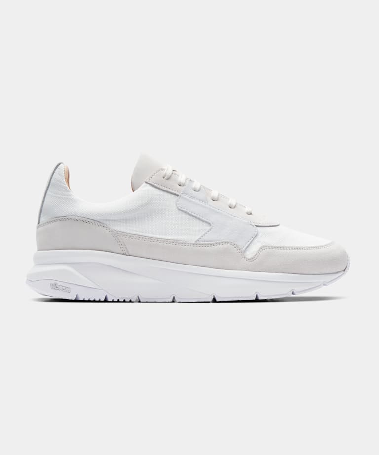 White Runner Sneaker
