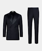 Navy Tailored Fit Havana Tuxedo