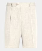 Sand Straight Leg Shorts