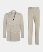 Costume Milano coupe Tailored vert clair