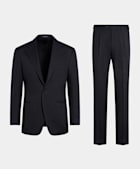 Navy Relaxed Fit Roma Suit