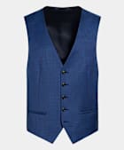 Mid Blue Waistcoat